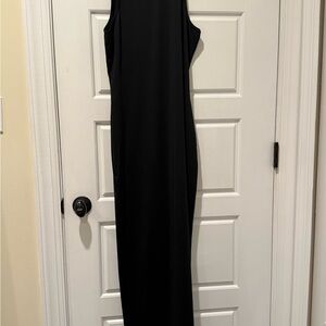 SHEIN Classic Black Maxi Dress